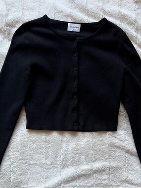 Aritzia Sunday Best Izzy Cardigan in Black